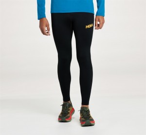 Men's Hoka Merino Tight Black | India-1704