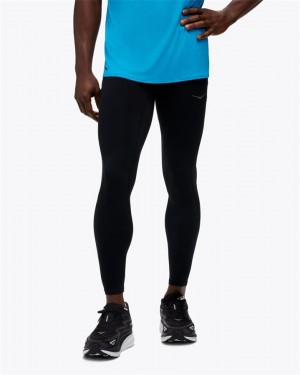 Men's Hoka Novafly Run Tight Black | India-3701