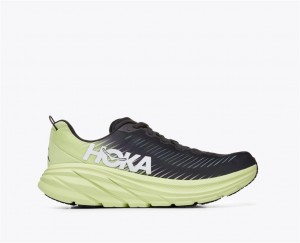 Men's Hoka Rincon 3 Road Running Shoes Blue Deep Grey | India-0354