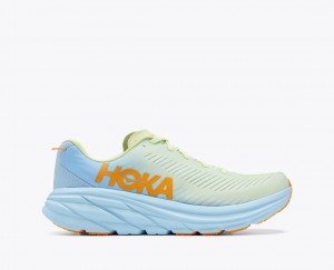 Men's Hoka Rincon 3 Road Running Shoes Blue / White | India-3028