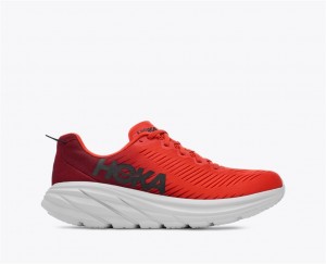 Men's Hoka Rincon 3 Road Running Shoes Orange / Red | India-1537