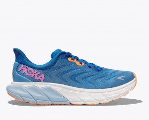 Women's Hoka Arahi 6 Road Running Shoes Blue | India-5493