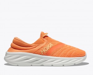 Women's Hoka Ora 2 Recovery Shoes Orange / White | India-0653