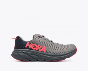 Women's Hoka Rincon 3 Road Running Shoes Pink | India-1620