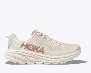 Women's Hoka Rincon 3 Road Running Shoes Rose Gold | India-3240