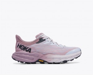 Women's Hoka Speedgoat 5 Trail Running Shoes Purple | India-8964