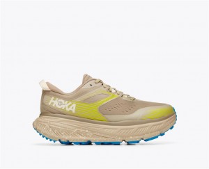 Women's Hoka Stinson 6 Trail Running Shoes Brown | India-5978