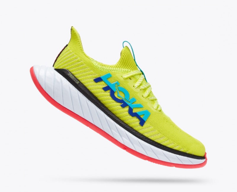 Women's Hoka Carbon X 3 Road Running Shoes Blue | India-3094