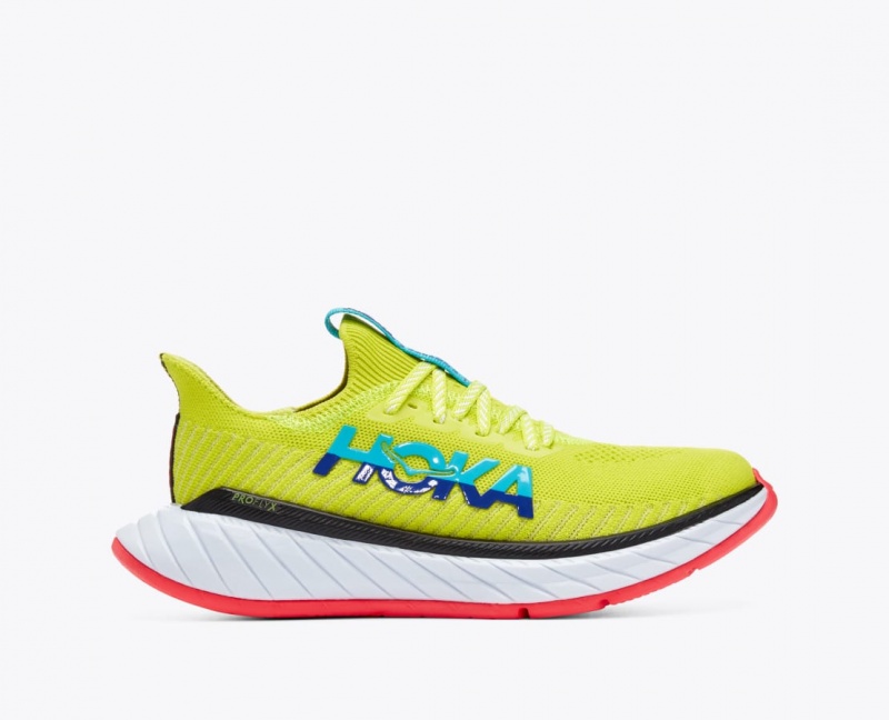 Women's Hoka Carbon X 3 Road Running Shoes Blue | India-3094