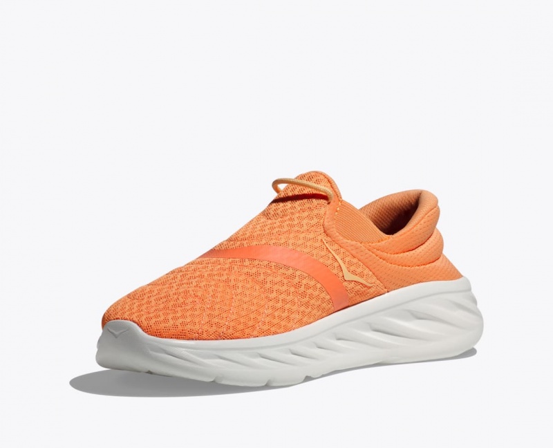 Women's Hoka Ora 2 Recovery Shoes Orange / White | India-0653