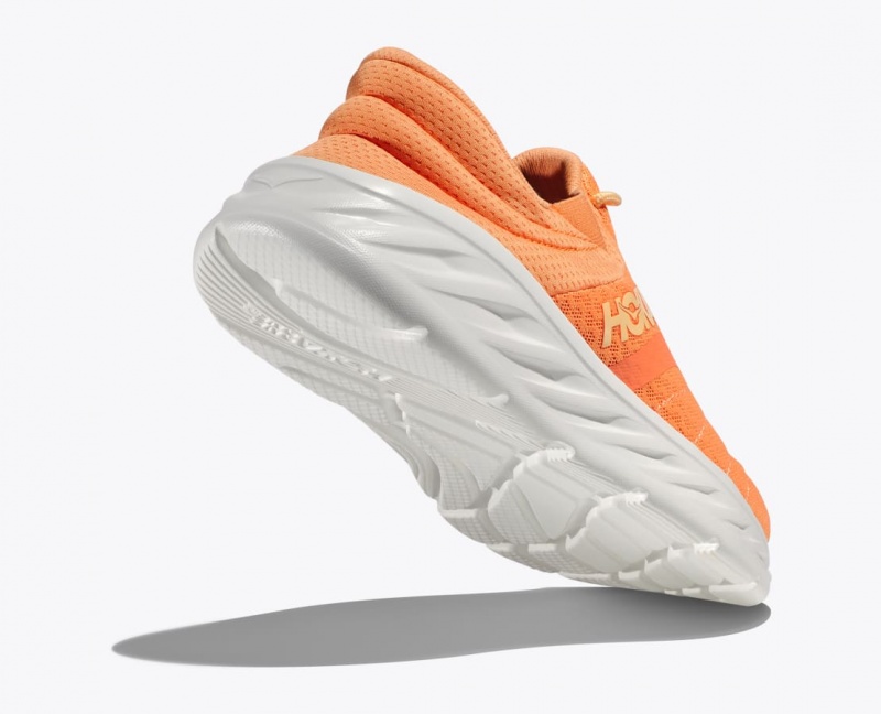 Women's Hoka Ora 2 Recovery Shoes Orange / White | India-0653